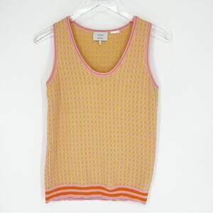 NUMPH Kevin Sleeveless Knit Printed Pullover M